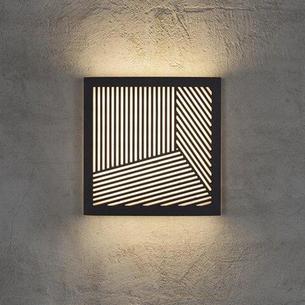 Maze Square Straight Lines Light