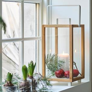 Teak Lighthouse Outdoor Lanterns