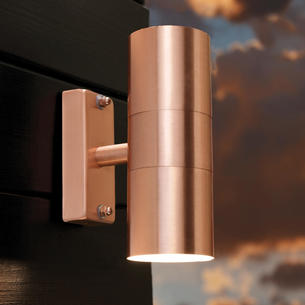 Tin Outdoor Up / Down Wall Lighting