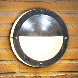 Malte Outdoor Half Shade Ceiling / Wall Lighting