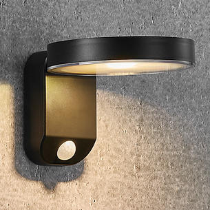 Rica Round Solar Wall Light