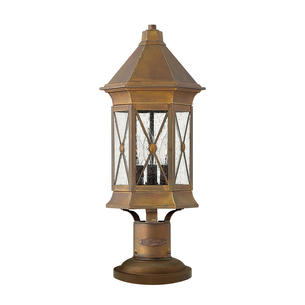 Brighton Outdoor Pedestal Lantern